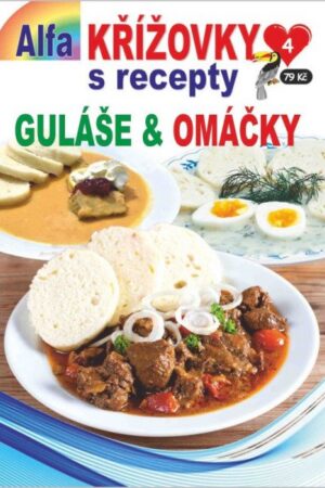 Křížovky s recepty 4/2026 - Guláše a omáčky