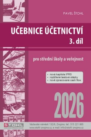Učebnice Účetnictví III. díl 2026