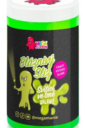 Bláznivý sliz svítící ve tmě