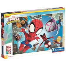 Puzzle Spidey a jeho úžasní přátelé Maxi 104 dílků