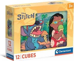 Obrázkové kostky: Stitch 12 kostek