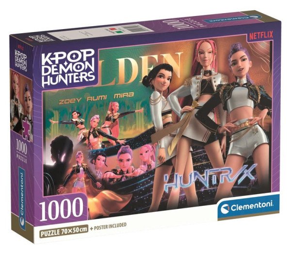 Puzzle KPop Demon Hunters Compact 1000 dílků
