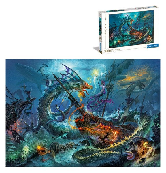 Puzzle Podmořská bitva 3000 dílků