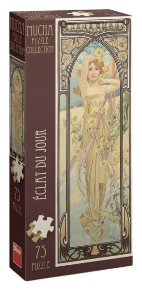 Puzzle Panoramic Alfons Mucha: Záře dne 75 dílků