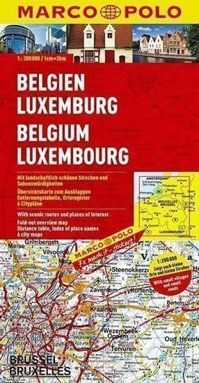 Belgie/Lucembursko/mapa 1:200T MD