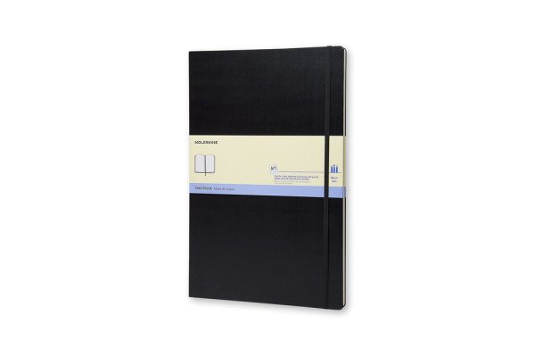 Skicář Moleskine - tvrdé desk, A3, černý