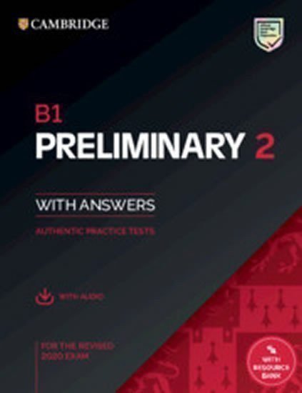 Cambridge B1 Preliminary 2 Student´s Book with Answers with Audio with Resource Bank