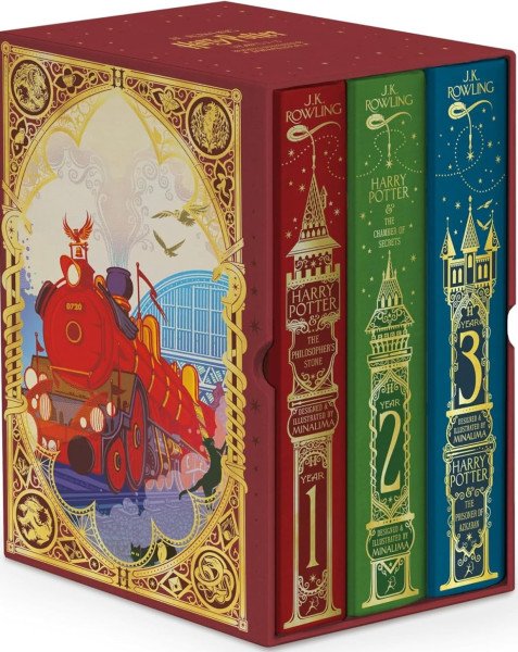 Harry Potter 1-3 Box Set: MinaLima Edition