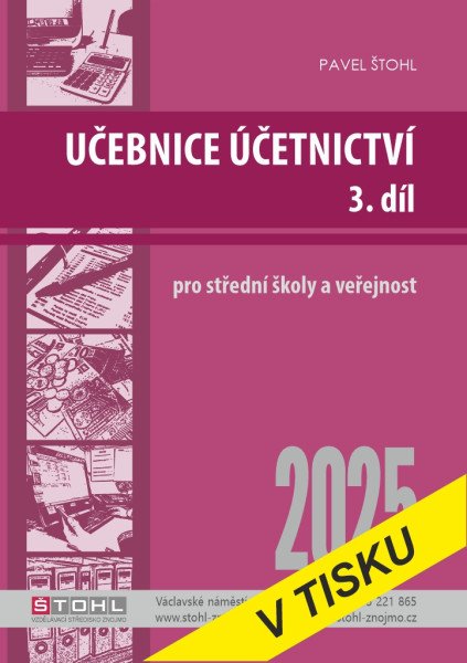 Učebnice Účetnictví III. díl 2025