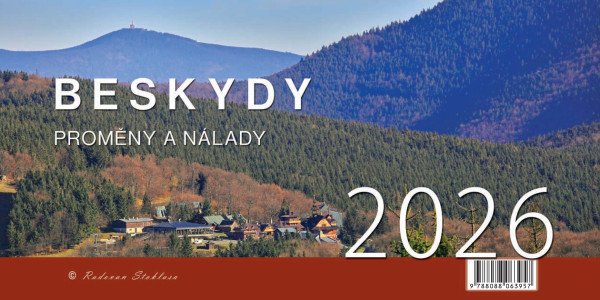 Kalendář 2026 Beskydy/Proměny a nálady - stolní