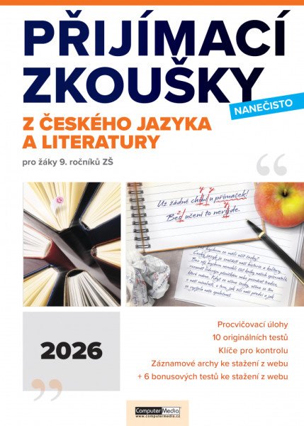 Přijímací zkoušky nanečisto z českého jazyka a literatury pro žáky 9. ročníků ZŠ (2026)