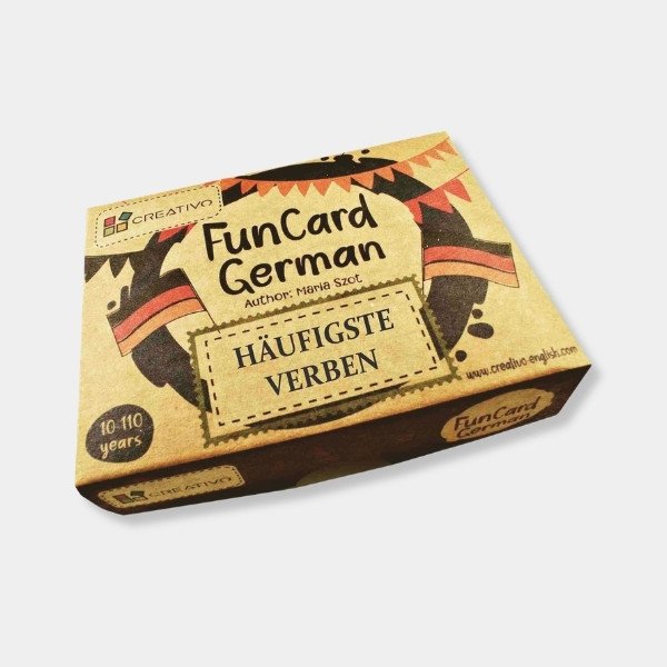 Fun card German Häufigste verben