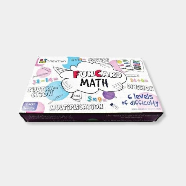 Fun Card Math (Addition, Subtraction, Multiplication, Division)