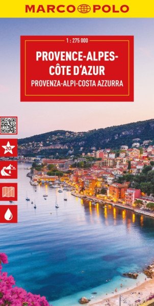 Provence-Alpes-Côte d´Azur 1:275 000 / cestovní mapa MARCO POLO