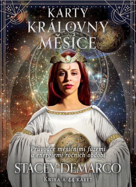 Karty Královny Měsíce - Kniha a 44 karet