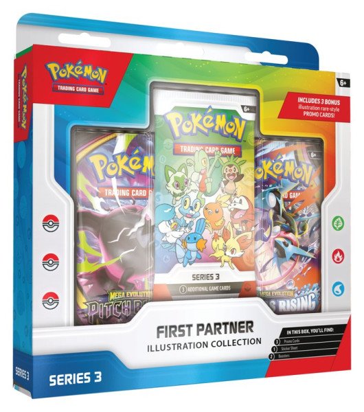 Pokémon TCG: First Partners Illustration Collection - Series 3