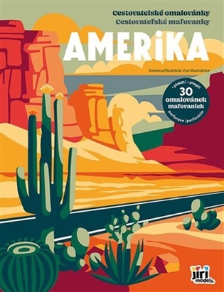 Cestovatelské omalovánky Amerika