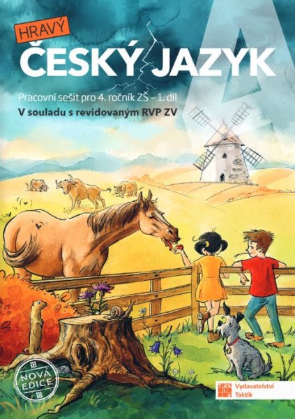 Hravý český jazyk 4 - pracovní sešit 1. díl (nová edice) RVP