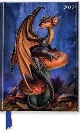 Anne Stokes 2027 Luxury Pocket Diary Planner - Week to View