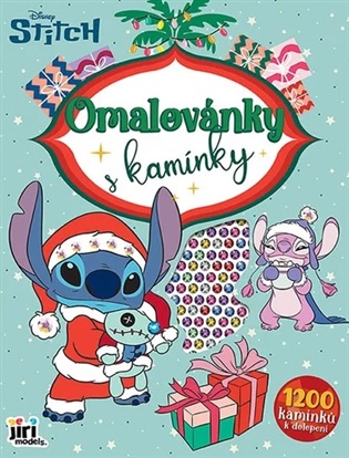 Omalovánky s kamínky Lilo & Stitch 4+