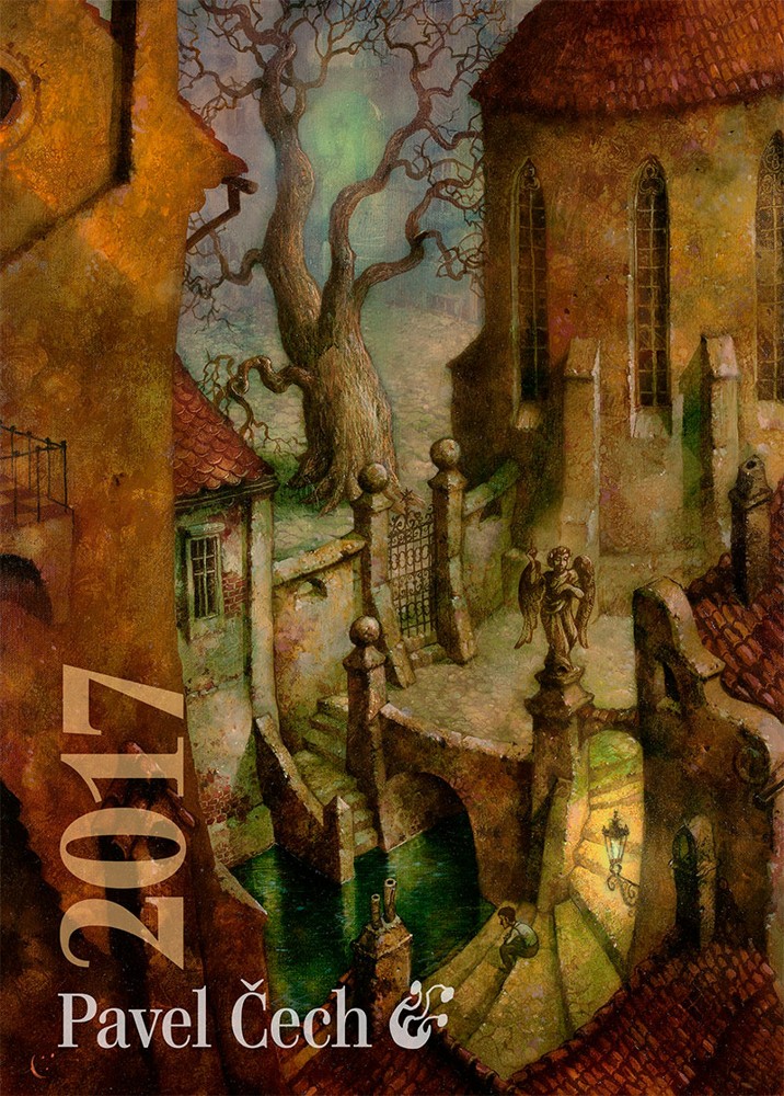 PAVEL ČECH - NÁSTĚNNÝ KALENDÁŘ 2017, 240 X 320 MM - Obrázek 2