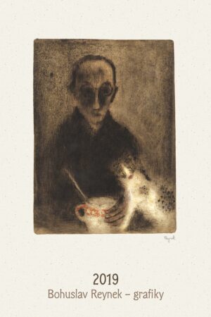 BOHUSLAV REYNEK GRAFIKY 2019 - NÁSTĚNNÝ KALENDÁŘ 230 X 335 MM