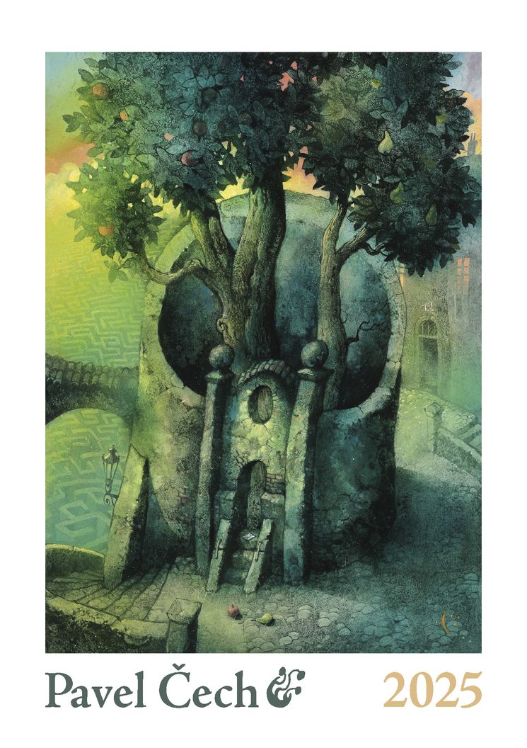 PAVEL ČECH - NÁSTĚNNÝ KALENDÁŘ 2025, 240 X 340 MM - Obrázek 4
