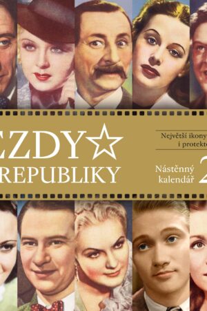 Nástěnný kalendář 2027 - Hvězdy první republiky