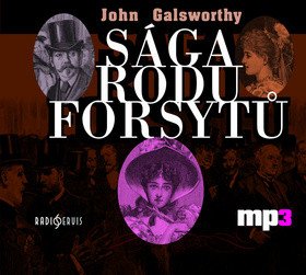 CD Sága rodu Forsytů - audiokniha