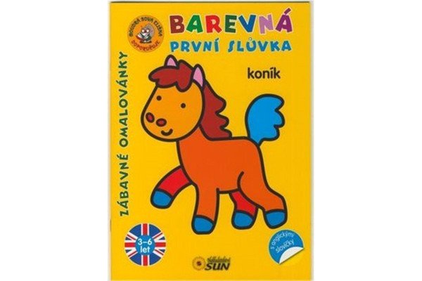 Koník - Barevná první slůvka s anglickými slovíčky