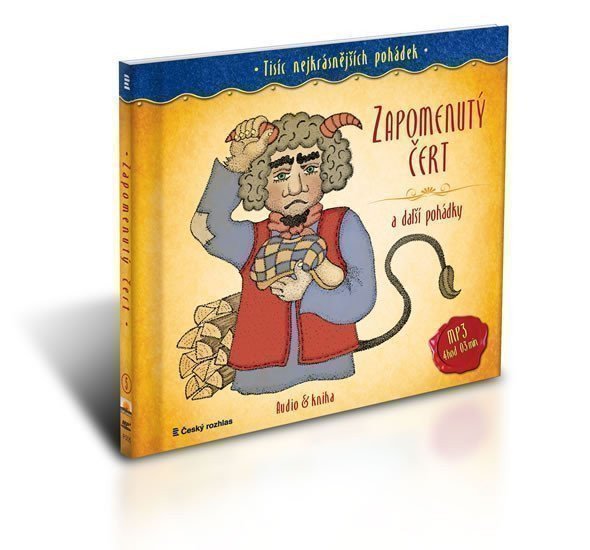 CD Tisíc nejkrásnějších pohádek - Zapomenutý čert a další pohádky + kniha - audiokniha