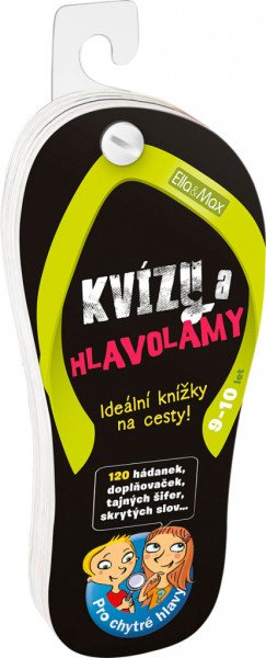 Kvízy a hlavolamy, 9-10 let – Zábava na cesty