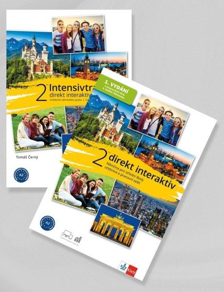 Direkt interaktiv 2 (A2) – balíček (učebnice + pracovní sešit + kód + Intensivtrainer)