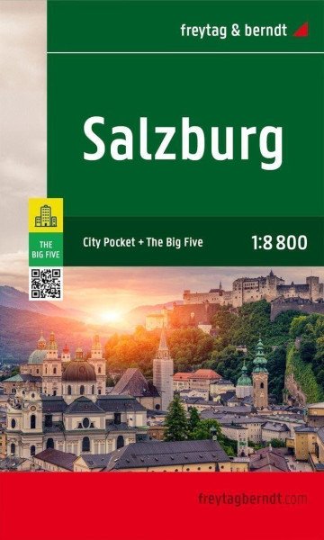 PL 18 CP Salzburg 1:8 800 / kapesní plán města