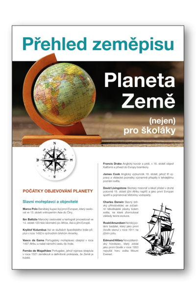 Přehled zeměpisu - Planeta Země (nejen) pro školáky