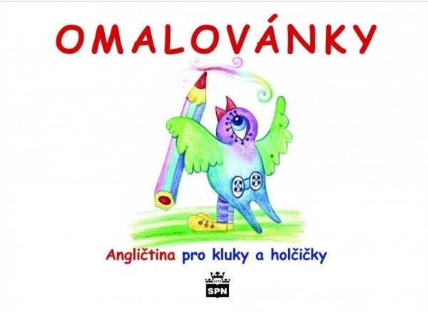 Anglické písničky pro kluky a holčičky - Omalovánky