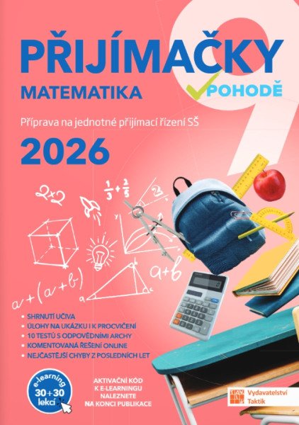 Přijímačky 9 Matematika + E-learning 2026