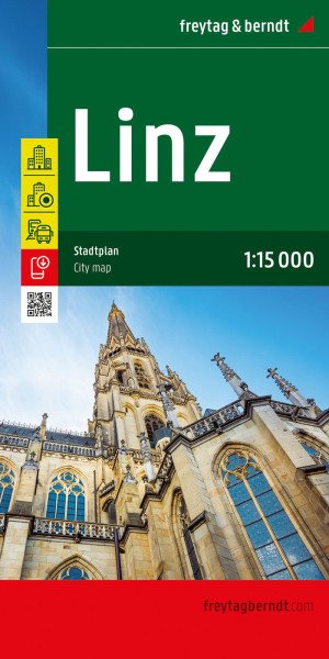Linz 1:15 000 / mapa města