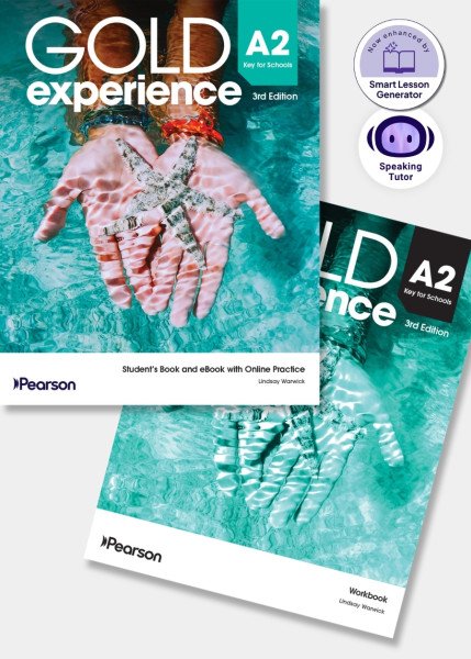 Gold Experience 3rd Edition A2 Preliminary for Schools Student´s Book and Workbook with On