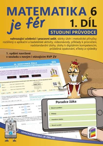 Matematika je fér 6 ročník - 1. díl (studijní průvodce)