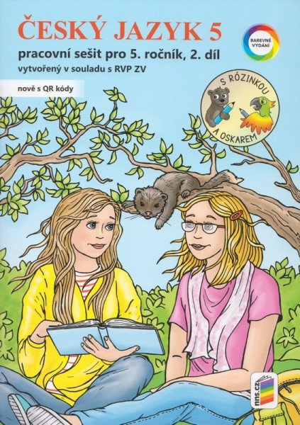 Český jazyk, barevný pracovní sešit, 5. ročník, 2. díl - NNS