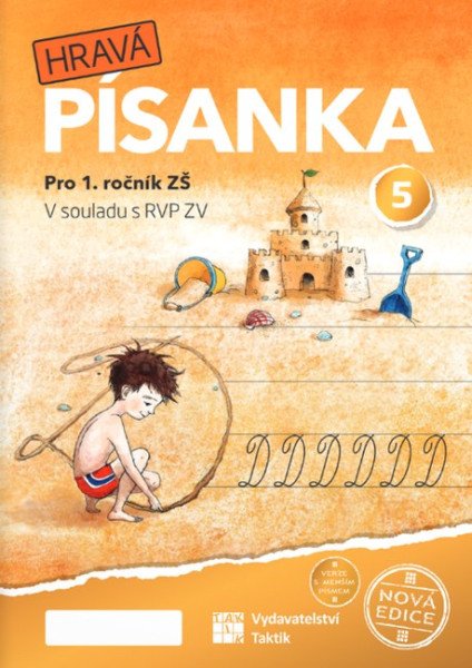 Hravá písanka pro 1.ročník 5.díl - Verze s menším písmem (nová edice) RVP