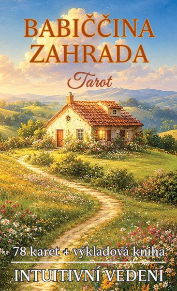 Babiččina zahrada - 78 karet + výkladová kniha